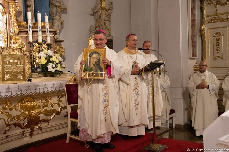 Kierownicy pieszych pielgrzymek z całej Polski w Rokitnie