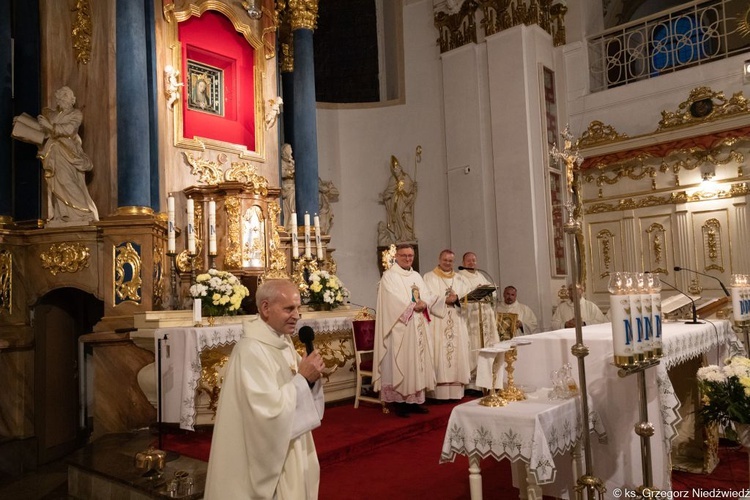 Kierownicy pieszych pielgrzymek z całej Polski w Rokitnie