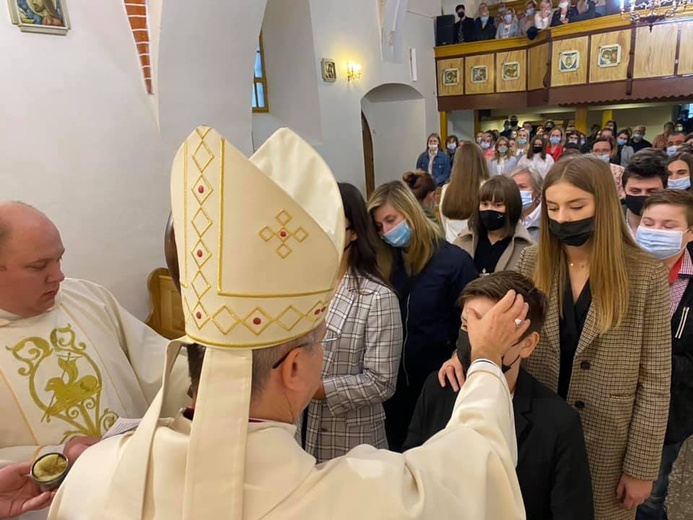 Odpust i bierzmowanie w Olbrachtowie