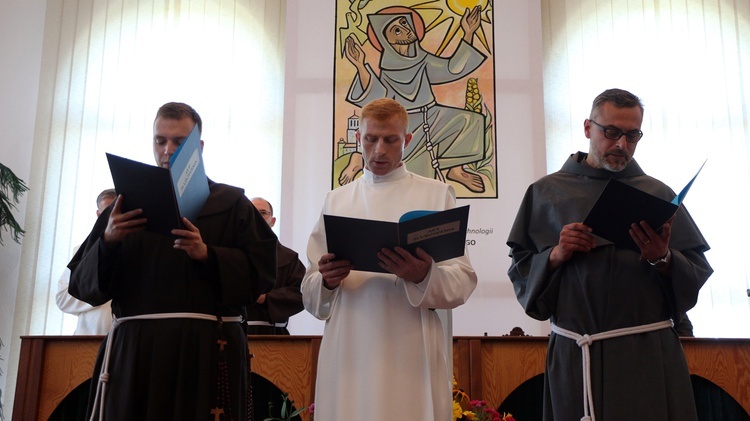 Rozpoczęcie roku akademickiego 2021/2022 w seminarium franciszkanów we Wrocławiu