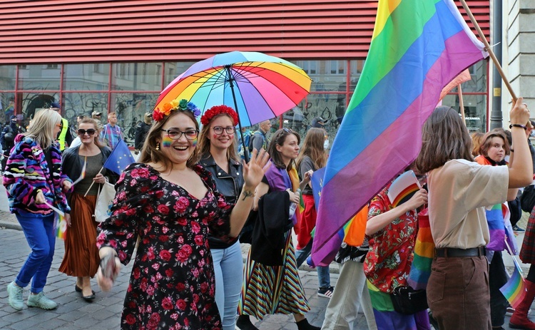 13. Marsz Równości we Wrocławiu na transparentach