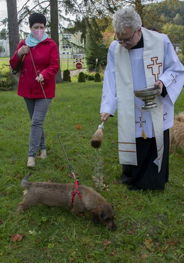 Nabożeństwo w Manowie