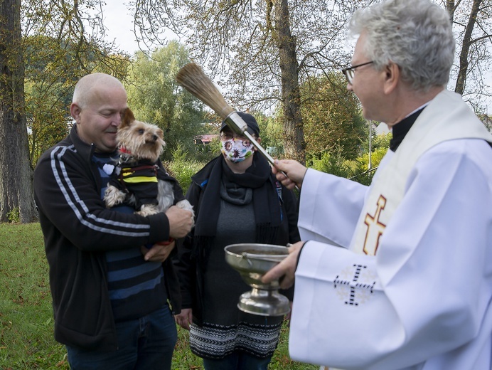Nabożeństwo w Manowie