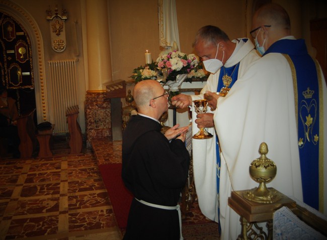 Śluby zakonne u Braci Chrystusa Cierpiącego