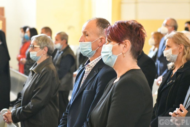 Modlitwa przed galą nagrody Lubuski Samarytanin