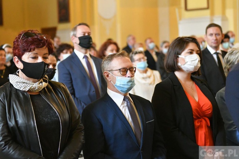 Modlitwa przed galą nagrody Lubuski Samarytanin