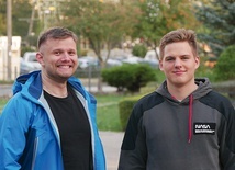 Pomysłodawcami wydarzenia są Michał Stopa (z lewej)  i Dawid Kamiński.