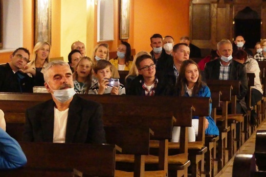 Koncert Papieski orkiestry dętej z Kaniowa w bielskiej Straconce