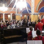 Koncert Papieski orkiestry dętej z Kaniowa w bielskiej Straconce