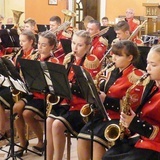 Koncert Papieski orkiestry dętej z Kaniowa w bielskiej Straconce