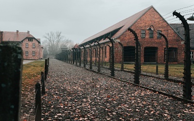 Muzeum Auschwitz: Antysemickie napisy na barakach Birkenau