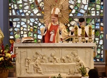 Eucharystia miała miejsce w rumskim kościele św. Józefa i św. Judy Tadeusza.