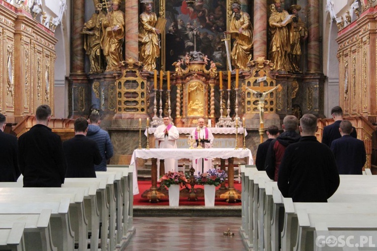 Rekolekcje kleryków w sanktuarium Matki Bożej Wychowawczyni Powołań Kapłańskich