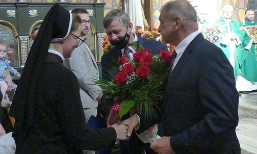 Nie zabrakło życzeń burmistrza Żywca Antoniego Szlagora i jego zastępcy Marka Czula.