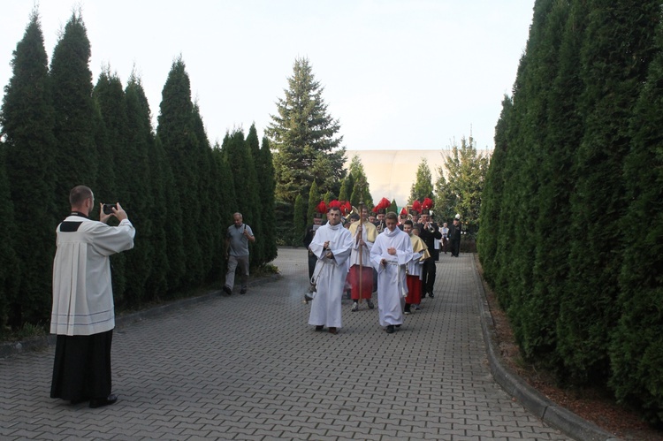 Powitanie św. Józefa w lubińskim kościele pw. św. Jana Bosko 