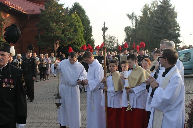 Powitanie św. Józefa w lubińskim kościele pw. św. Jana Bosko 