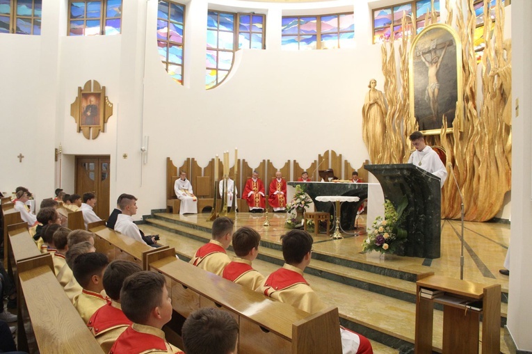 Pielgrzymka z Dobrej do tarnowskiego seminarium