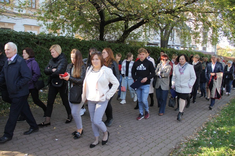 Pielgrzymka z Dobrej do tarnowskiego seminarium