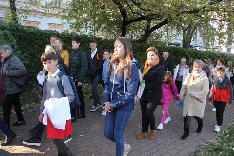 Pielgrzymka z Dobrej do tarnowskiego seminarium