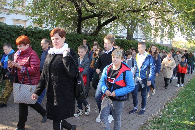 Pielgrzymka z Dobrej do tarnowskiego seminarium