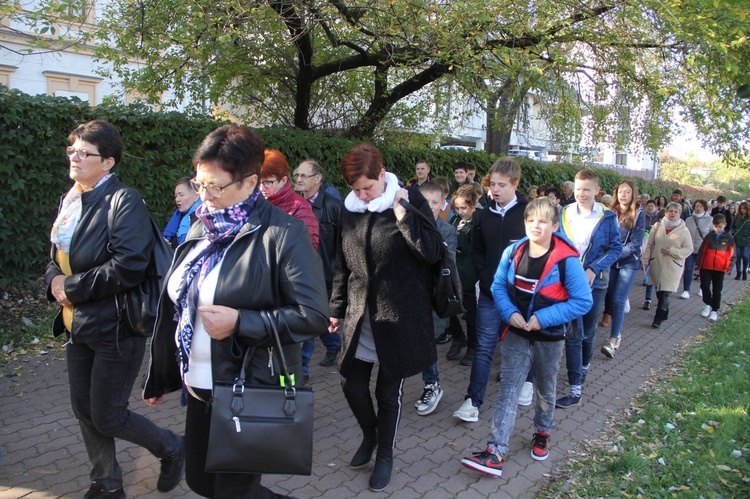 Pielgrzymka z Dobrej do tarnowskiego seminarium