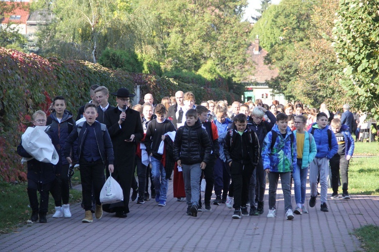 Pielgrzymka z Dobrej do tarnowskiego seminarium