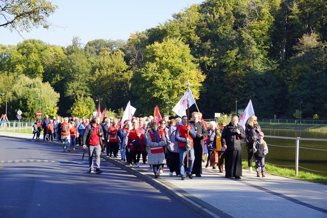 Wolontariusze Caritas z pielgrzymką w Trzebnicy