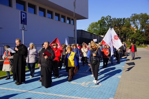 Wolontariusze Caritas z pielgrzymką w Trzebnicy