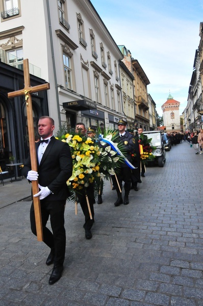 Pogrzeb Adama Zagajewskiego