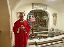 Biskup legnicki z Watykanu