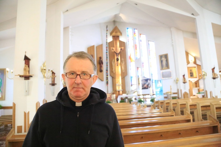 Poświęcenie figury św. Józefa w Łososinie Dolnej