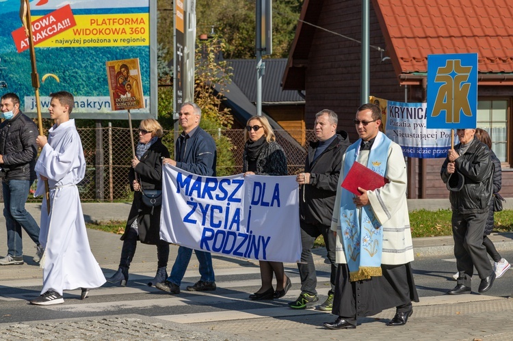 Marsz dla Życia i Rodziny w Krynicy-Zdroju