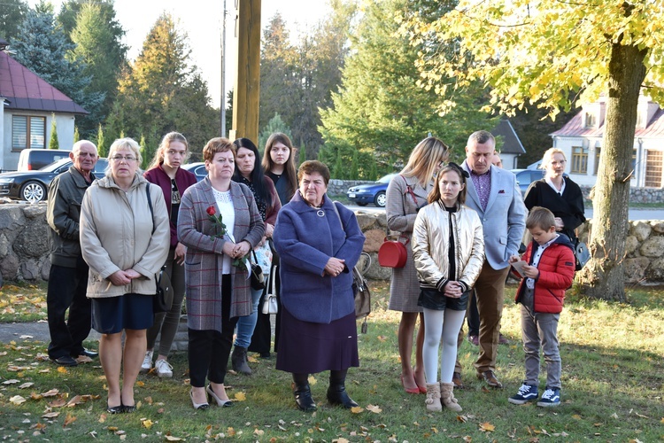 Skierkowizna. Poświęcenie figury patrona parafii