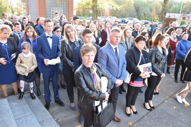 Skierkowizna. Poświęcenie figury patrona parafii