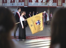 Po Mszy św. został wprowadzony nowy, poświęcony sztandar diecezjalnych struktur KSM.