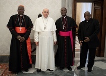Podczas spotkania z papieżem