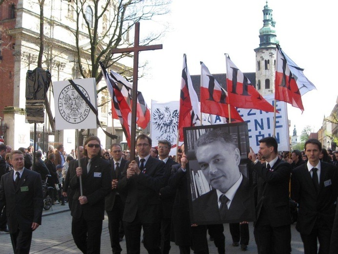 Kraków. Rondo Janusza Kurtyki