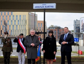 Kraków. Rondo Janusza Kurtyki