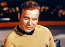 Kapitan Kirk ze "Star Treka" poleciał w kosmos