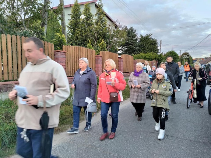 Matka Boża Fatimska na ulicach Świdnicy