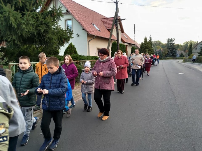 Matka Boża Fatimska na ulicach Świdnicy