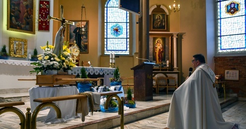 Procesja fatimska w Miastku