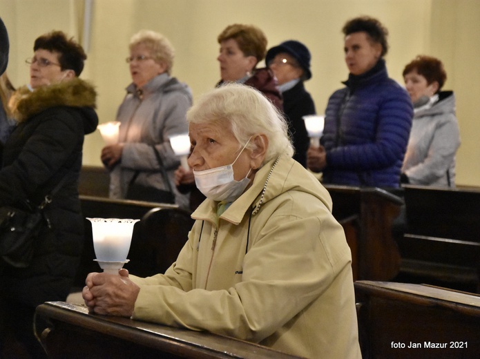 Nabożeństwo fatimskie w Żaganiu