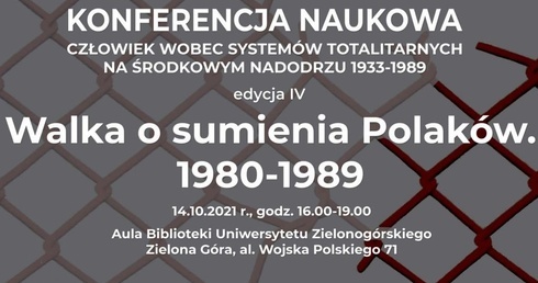 Zobacz transmisję konferencji "Walka o sumienia Polaków 1980-1989" 