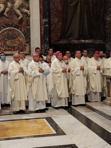 Ostatnie dni wizyty "ad limina" świdnickich biskupów