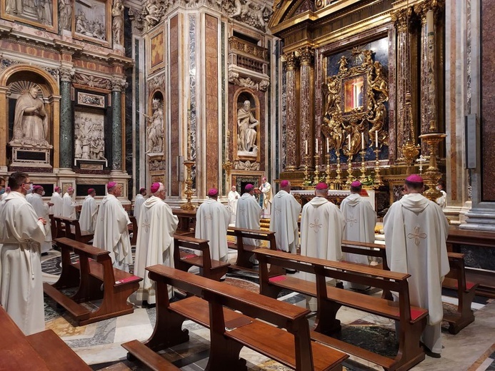 Ostatnie dni wizyty "ad limina" świdnickich biskupów