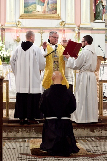 Śluby wieczyste br. Hiacynta