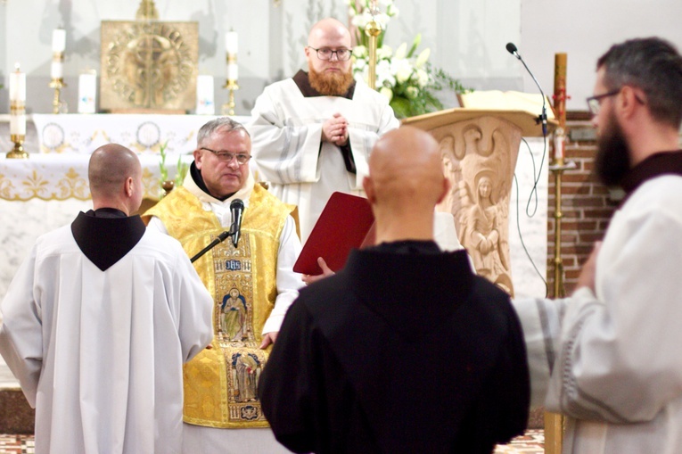 Śluby wieczyste br. Hiacynta