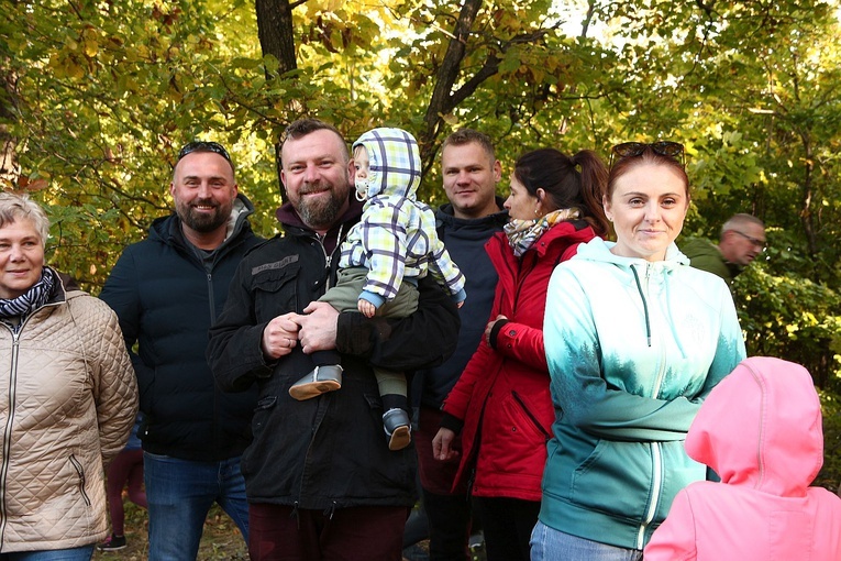Poświęcenie krzyża nad Jarnołtówkiem