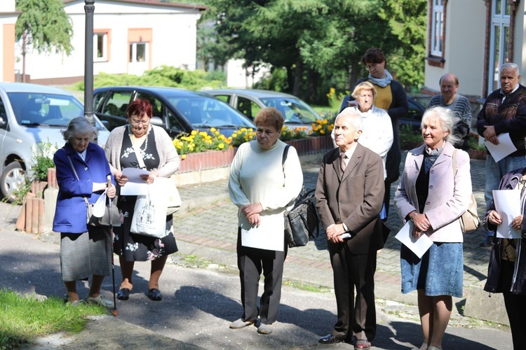 Jubileuszowe dęby na 40-lecie KIK-u w bielskim "Józefowie"